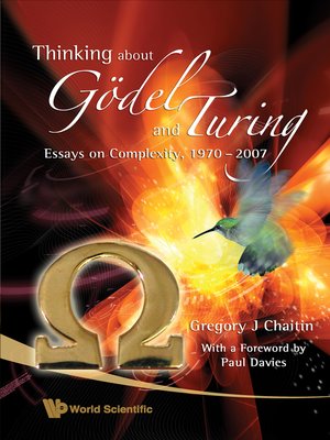 cover image of Thinking About Godel and Turing